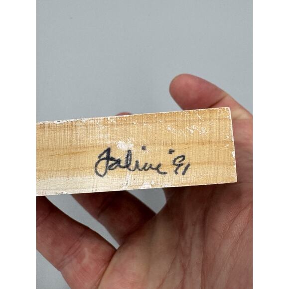 1986 Cat's Meow Fall Series Grimm's Farmhouse Shelf Sitter Decor - Picture 7 of 7